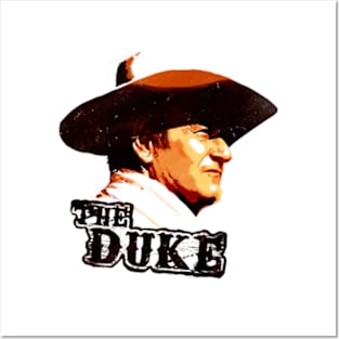 John Vintage Wayne Duke man Posters and Art